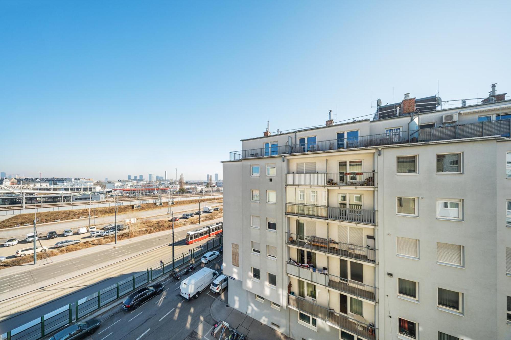 Sonnige Altbauwohnung Nahe Wien Hauptbahnhof Exterior foto