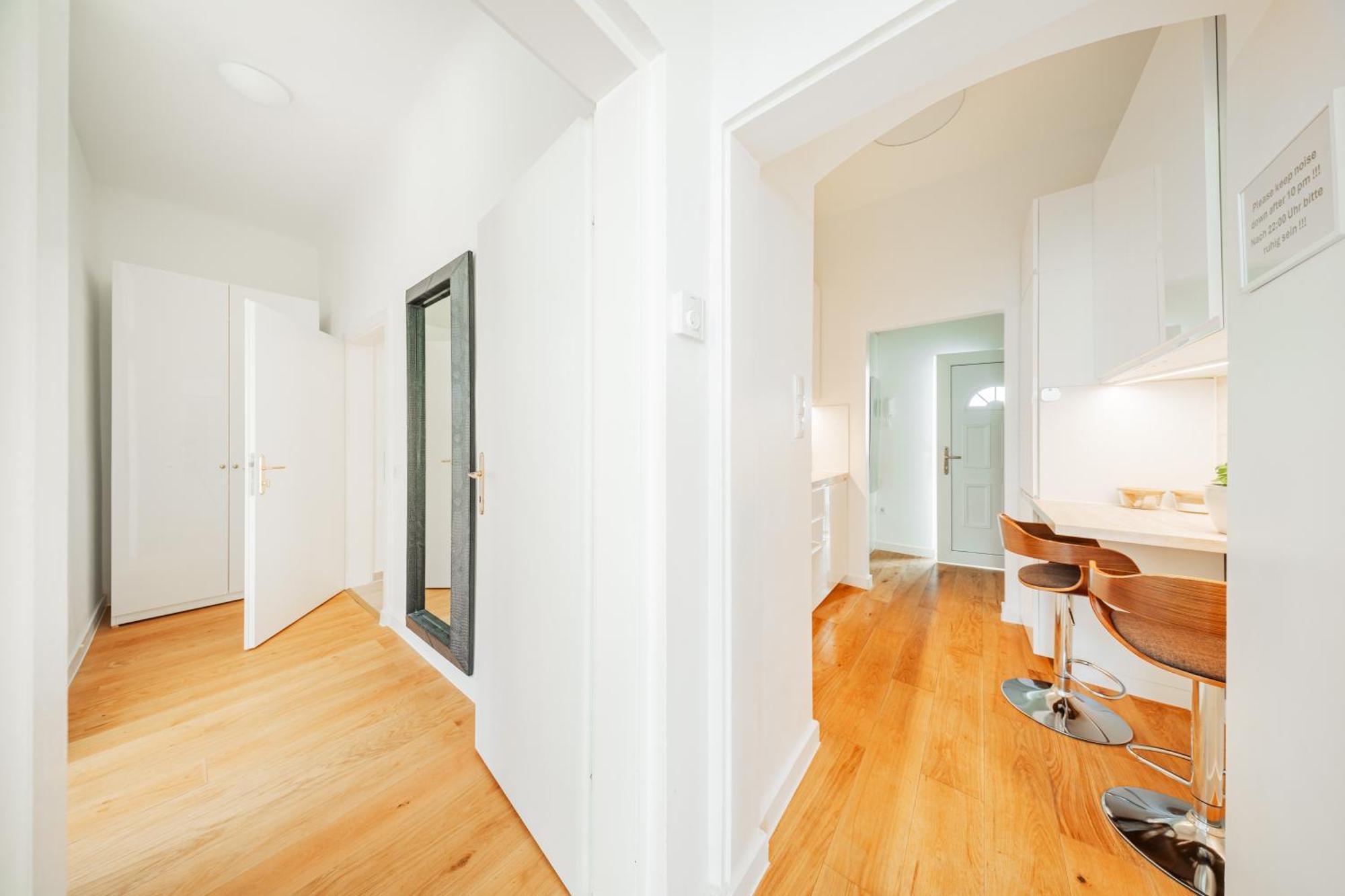Sonnige Altbauwohnung Nahe Wien Hauptbahnhof Exterior foto